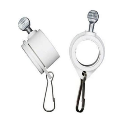1 Pair Anti-Wrap Rotating Flag Pole Mounting Rings