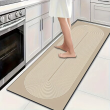 (F003, 60*180cm) 1pc of Nordic Style Kitchen Mat, Long Mat - Kitchen Bathroom Mat Diatom Mud Bathroom Absorbent Mat Non-Slip