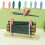 Eetstokjeshouder in cactusvorm met uitlekbakje 1