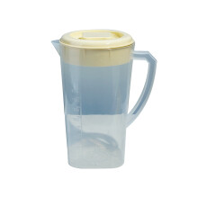 Plastic Water Pitcher with Lid 2.5L Clear Airtight