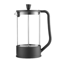 Caffettiera a pressa francese da 1 litro in vetro borosilicato con