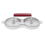 Aluminium Burger Press with Wooden Handle 1