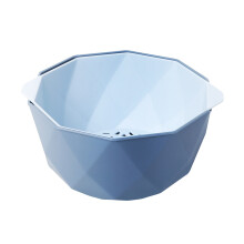 XIUH Dubbellaags uitlekmandje voor groenten en fruit, 27