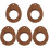 Houten houder voor koffiefilters 1