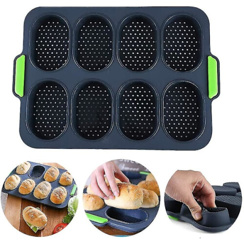 Mini Baguette Silicone Baking Tray, Non-Stick
