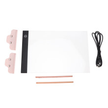 Stôl na kreslenie a sledovanie svetla s LED osvetlením, kopírovacia doska na animácie, skicovanie, prenos tetovaní, napájanie z USB, ochrana