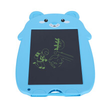 Draagbaar reisspeelgoed voor peuters: een LCD-schrijftablet met kleurrijk tekenbord, laag energieverbruik en een dunne, lichtgewicht behuizing.