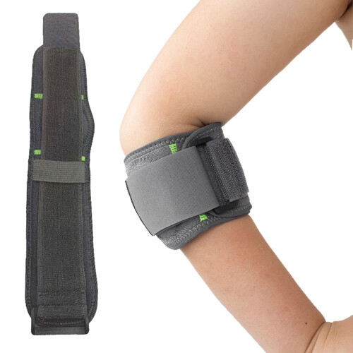 Secure Protective Elbow Sleeve with Adjustable Strap Great for 1