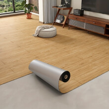 (Floor sticker-G001, 40*300cm (1 Roll)) [6 Colors Optional] 1/2 Roll PVC Thickened 3D Texture, Retro Wood Grain Flooring