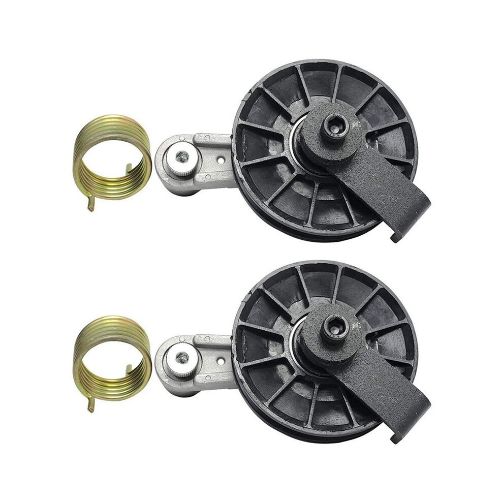 2X 6700115 6662997 Cooling Fan Pulley Tensioner Kit For Loaders 751 753 763 773 7753 863 873 963 Black/Silver 4712491687719