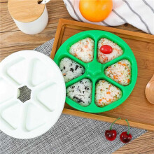 2 Stücke DIY Sushi Form Onigiri Reis  Lebensmittel Presse Dreieckige Sushi Hersteller Form Sushi Kit Küche Bento Zubehör