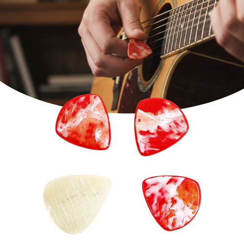 Harz-E-Gitarren-Plektrum, rutschfestes-Kaffeefarbe 2