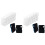 Multiple Layer Sponges Filter Pad for 700 1000 CCF2UL CCF3UL-S 2