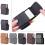PU leather cigarette case, cigarette lighter holder, pocket cigarette case, smoker-friendly, black 3