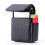 PU leather cigarette case, cigarette lighter holder, pocket cigarette case, smoker-friendly, black 5