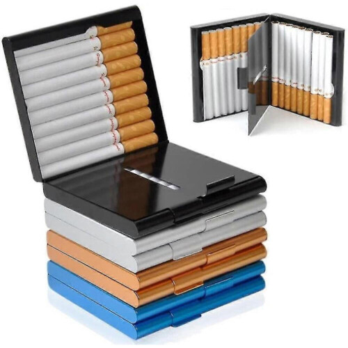 Cigarette Case, Cigarette Case, Cigarette Box, Cigarettes Storage Holder, Minimalist, Cigarette Case compatible with 20 Cigarettes 1