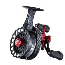 Fishing Reel Ice Fishing Trolling Fishing Reel Left Hand/right Hand Metal Highstem Raft Reel Carbon Texture