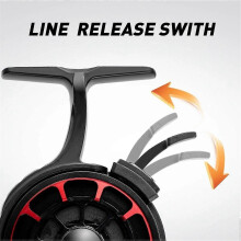 Ice Fishing Reel Metal High Speed 3.5: 1 60L 4+1BB Fishing Fly Wheel Winter Fishing Reel Fish Reel-B