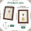 Wood Medal Display Shadow Box 6x8x1.7 in 2
