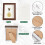 Wood Medal Display Shadow Box 6x8x1.7 in 4