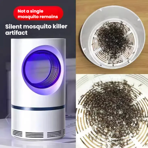Ventilador mata-mosquitos elétrico USB com luz UV para casa e exterior. 1