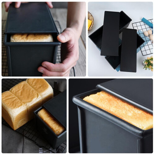 Teglia rettangolare per pane - 32,5x14x12 cm 2