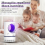 Ventilador mata-mosquitos elétrico USB com luz UV para casa e exterior. 3