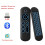2X Flying Mouse 2.4G+ Double Modèle Clavier Rétroéclairé Coloré Télécommande Intelligente TV Box Télécommande 3
