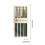 4-pack 25 cm koniska ljus doftande aromaterapi 2