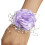 Bracciale da sposa con fiore artificiale e perle. 4