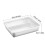 Plaque de cuisson carrée en acier inoxydable avec couvercle 2