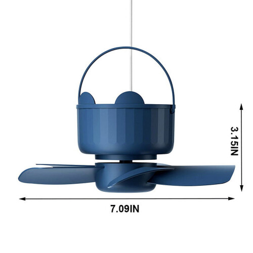 Ventilatore da soffitto Mini USB Kayannuo con telecomando 1 pz 2