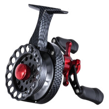 (Left Hand) Left/Right Hand Retrieve 4KG Drag Ice Fishing Reels Fishing Equipment Accessories 3.5:1 Ratio Ice Fishing Reels