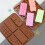 6-Cavity Silicone Chocolate Bar Mold – Non-Stick, 2