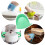 Oven Mitts Silicone Insulated Kitchen Gloves 2-Pack 3