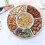 Plateau de rangement alimentaire avec compartiments pour noix, snacks et aliments secs 4