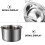 Stainless Steel Double Boiler Pot Set 3