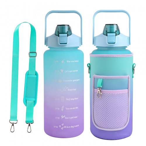 ACDANC 64 oz Water Bottle with Neoprene Sleeve