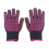 Varmebestandige grillhandsker, polyester-bomuld, sort prik, 1 stk. 1