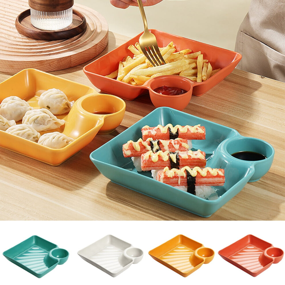 Stackable Plastic Dumpling Plate 18.3 cm