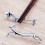 Metalen eetstokjeshouder set – Teckel & Hert design 1