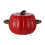 Keramisk soppgryta med lock, pumpa, 1500 ml 1