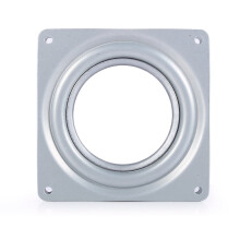 Piatto girevole Lazy Susan quadrato da 4 pollici con cuscinetti