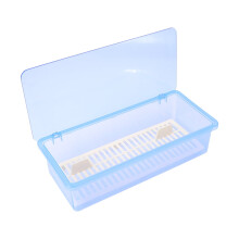 Bestekhouder met deksel – voedselveilig plastic, 28x13 cm