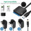 Cabo USB 3.0 para SATA, adaptador conversor de disco rígido USB 3.0, adaptador externo de HDD/SSD de 2,5/3,5 polegadas para laptop, Xbox One 5