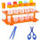Sports Skill Development Tool Kit, Including Extra Large Test Tubes, Colored Silicone Droppers, Orange Storage Boxes 1