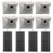 10PCS Dust Bag Hepa Filter for Deebot X11 Pro Omni/ X11 Pro/ X11 Robot Vacuum Cleaner Part
