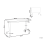 Beliani Foldable Office Desk CAVI 180 cm 60 cm with Wheels Light Brown 5