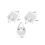 Baby monitor with camera, 2.4 GHz two-way talk function, night vision 4