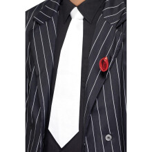 Smiffys Unisex Adult Gangster Elasticated Tie